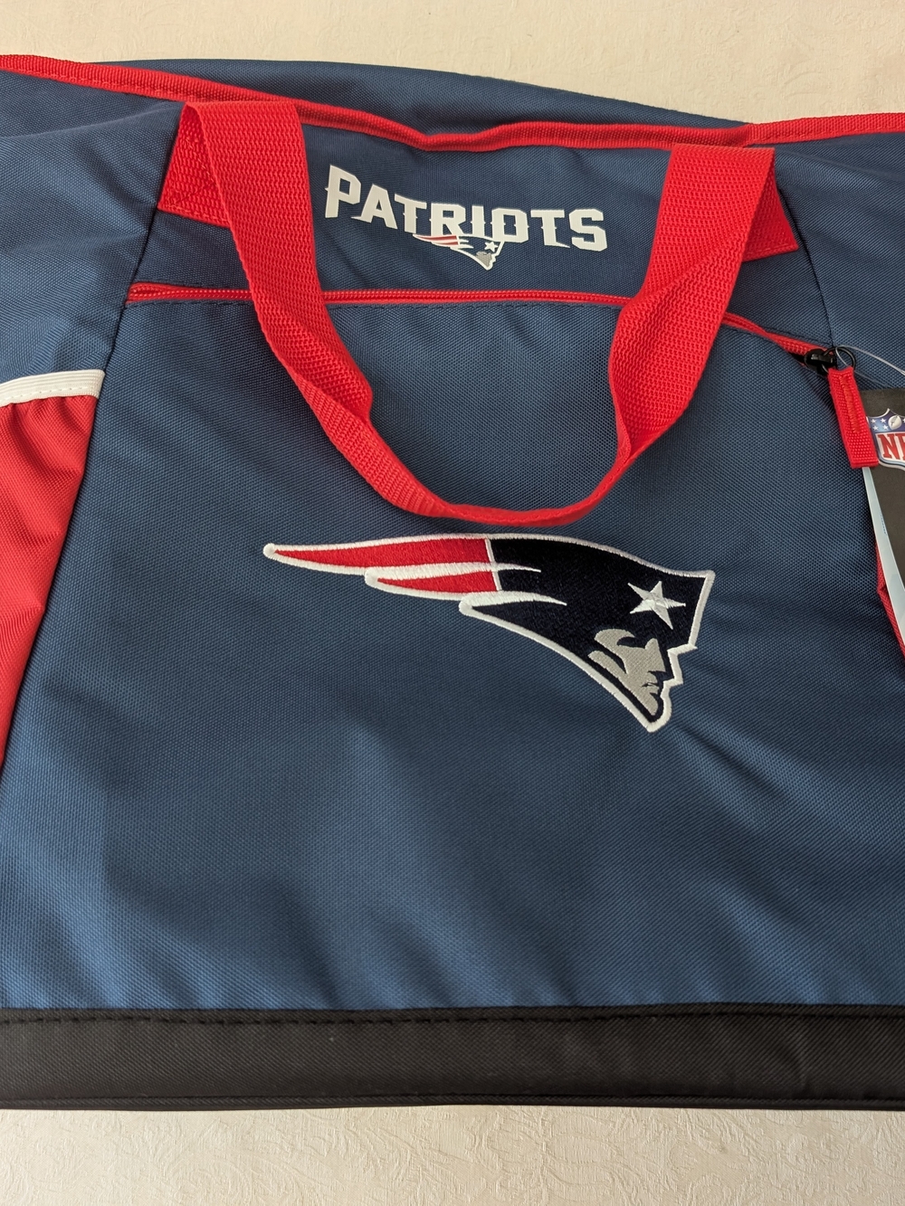 Rawlings New England Patriots Blue/Red NFL Tote Cooler Officially Licensed